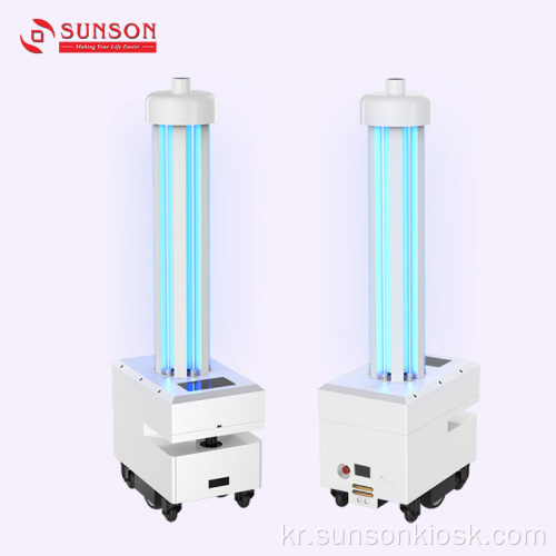 UV 램프 소독 로봇
